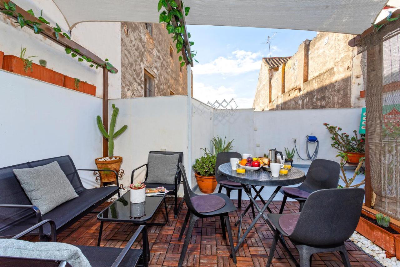 Livemalaga Cervantes Attic & Terrace Málaga Exterior foto